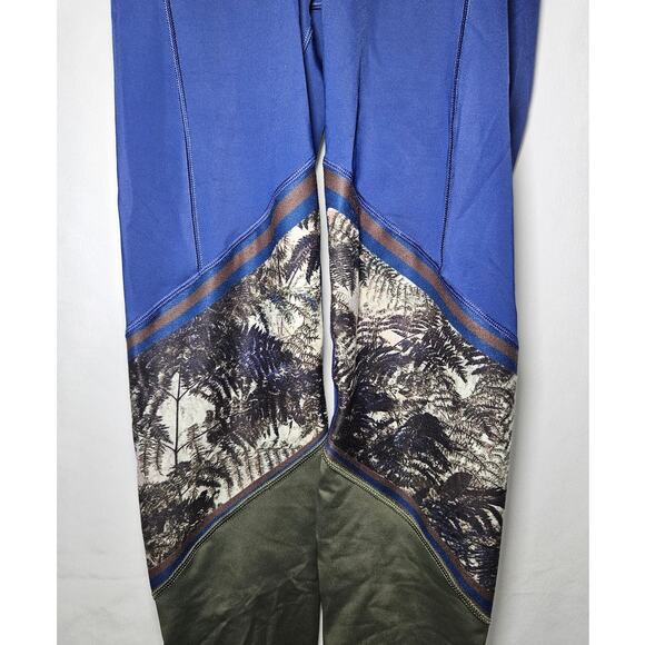 Wear It To Heart Green Fern Jaxon High Waisted Leggings Small $102 Performance - Picture 3 of 7